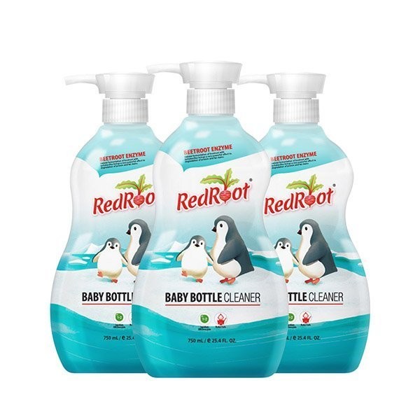 레드루트 젖병세정제 무향, 750ml, 3개