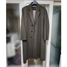 타임옴므 22FW 캐시미어 블렌드 싱글 핸드메이드 코트 토프그레이 100