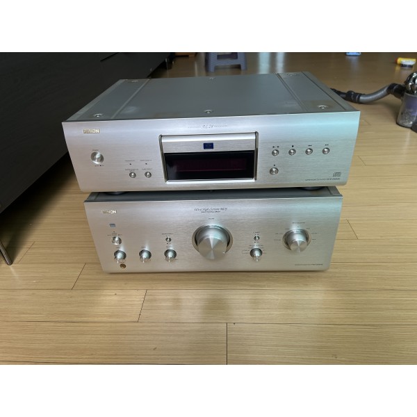 대논 PMA-2000AE 인티앰프 + DCD-2000AE CD플레이어 + 마란츠 HD-DAC1 DAC 세트입니다.